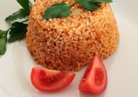 Bulgur bl banadura (receita libanesa)